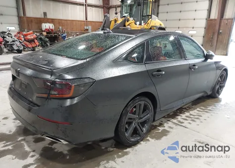 2018 Honda Accord Sport from USA, damaged, VIN 1HGCV1F35JA053733